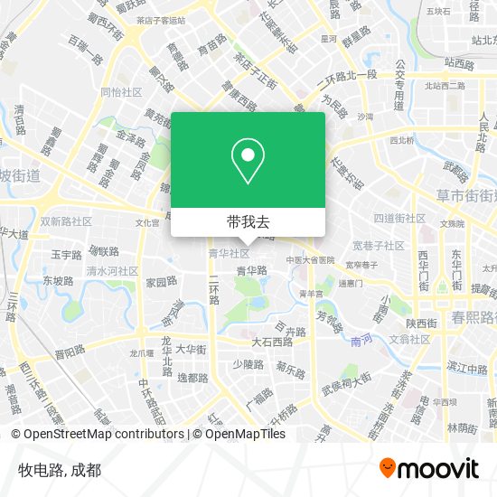 牧电路地图