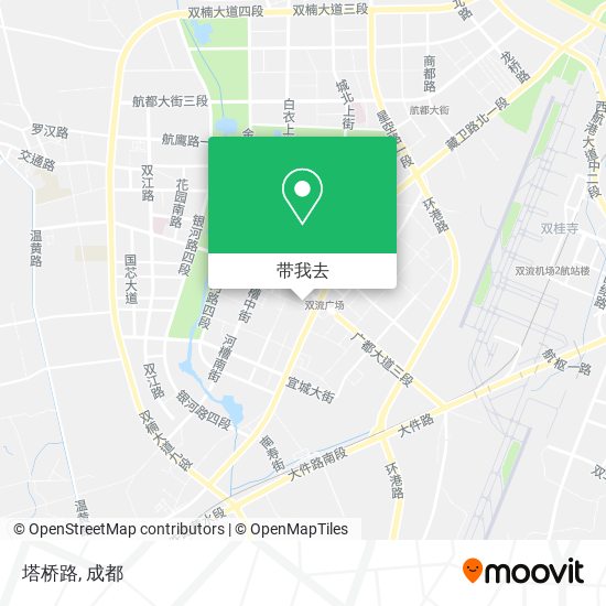 塔桥路地图