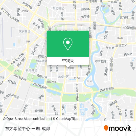 东方希望中心-一期地图