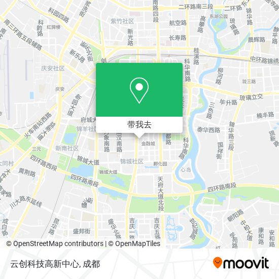 云创科技高新中心地图