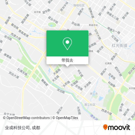 业成科技公司地图