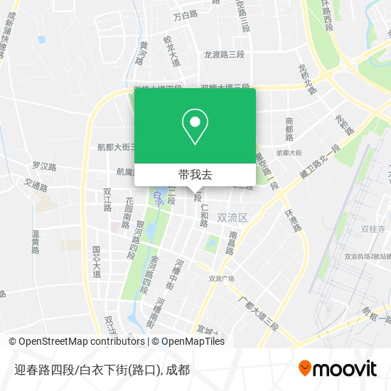 迎春路四段/白衣下街(路口)地图