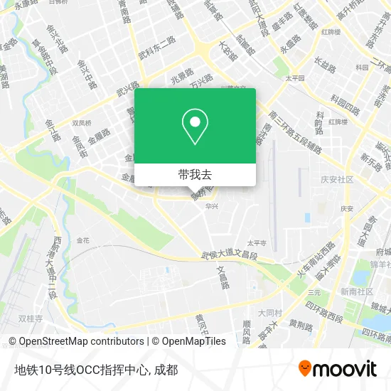 地铁10号线OCC指挥中心地图
