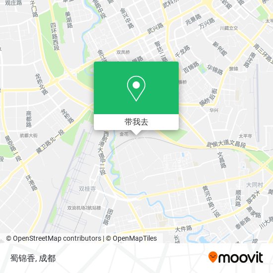 蜀锦香地图