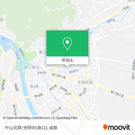 中山北路/光明街(路口)地图