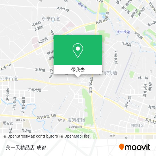 美一天精品店地图