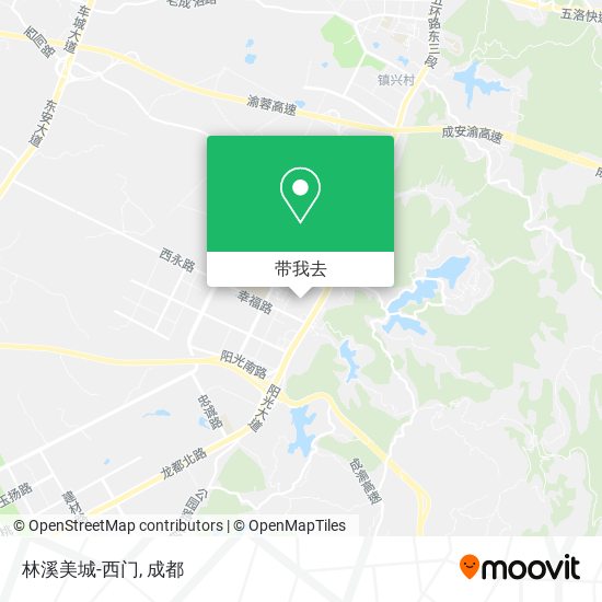 林溪美城-西门地图