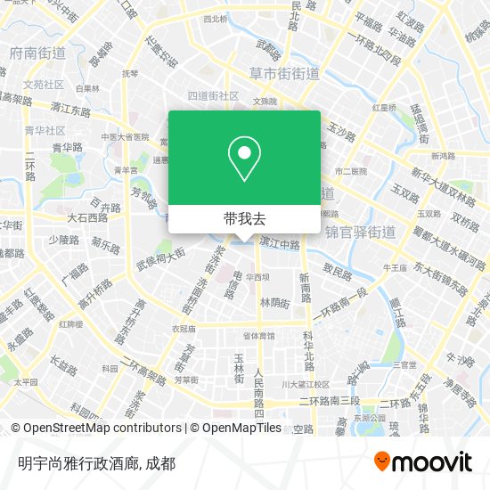 明宇尚雅行政酒廊地图