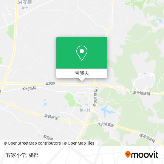 客家小学地图