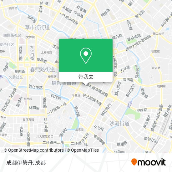成都伊势丹地图