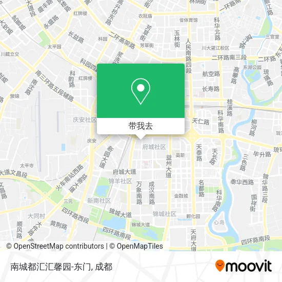 南城都汇汇馨园-东门地图