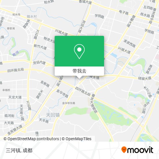 三河镇地图