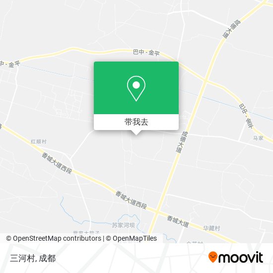 三河村地图