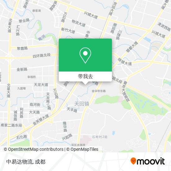 中易达物流地图