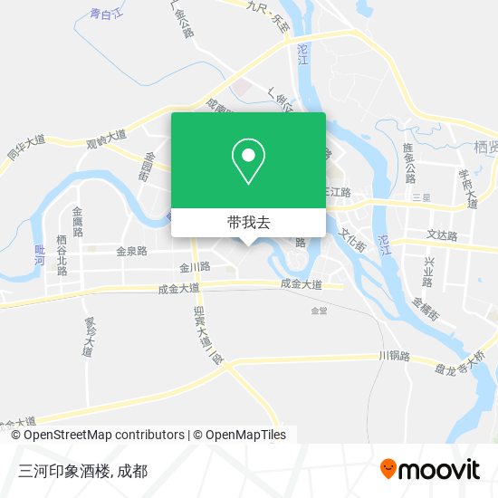 三河印象酒楼地图