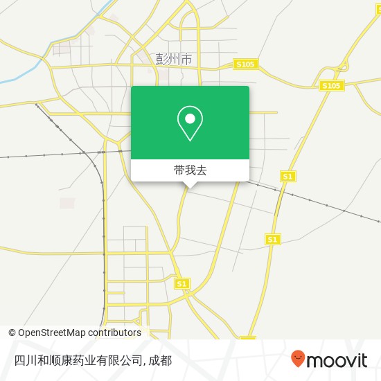 四川和顺康药业有限公司地图