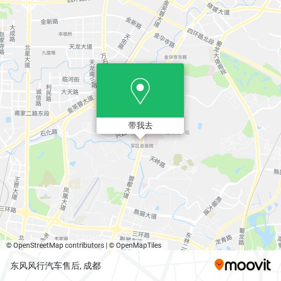 东风风行汽车售后地图