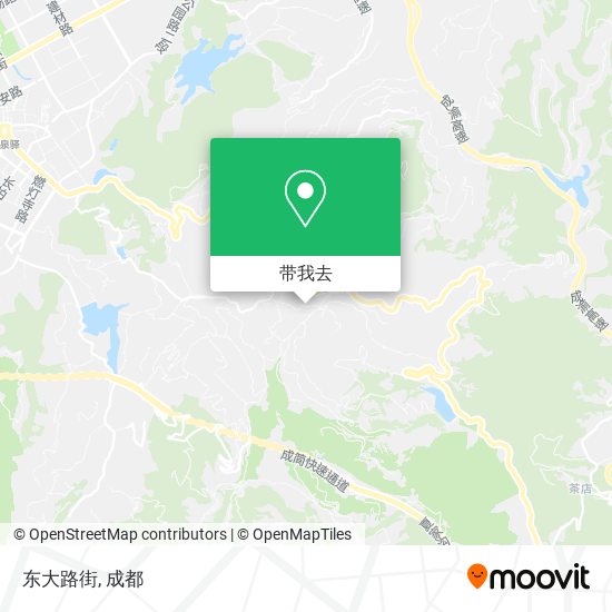 东大路街地图