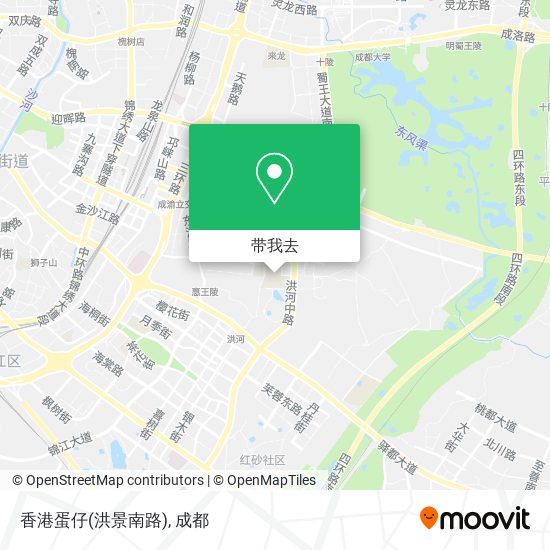 香港蛋仔(洪景南路)地图
