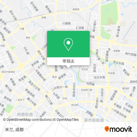 米兰地图