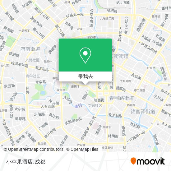 小苹果酒店地图
