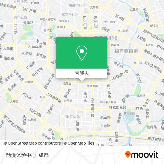 动漫体验中心地图