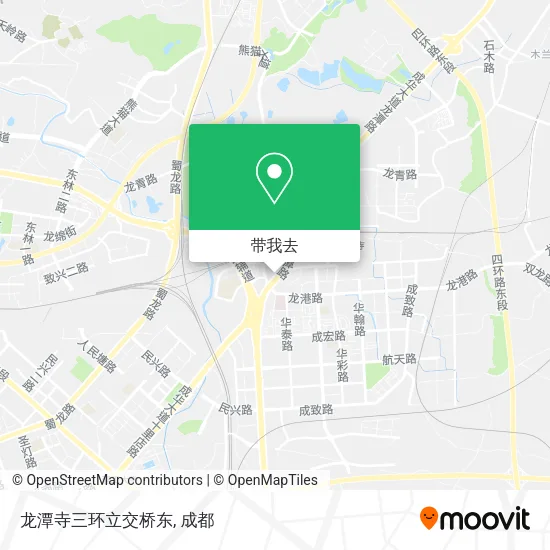 龙潭寺三环立交桥东地图
