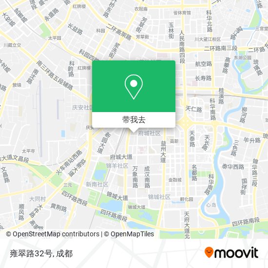 雍翠路32号地图