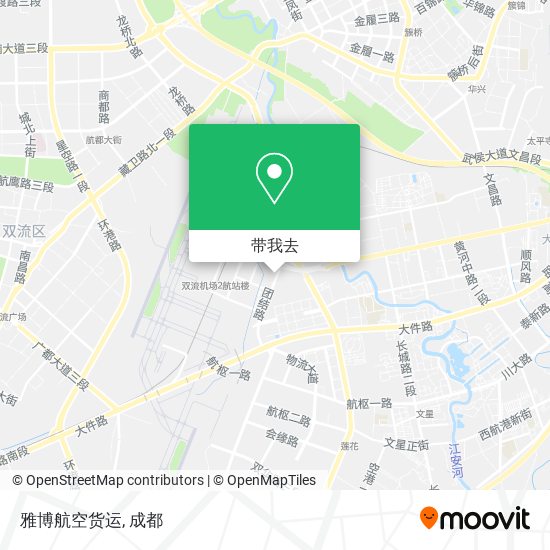 雅博航空货运地图