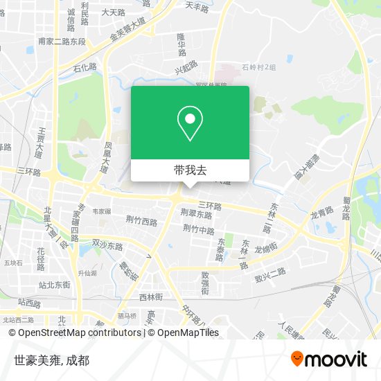 世豪美雍地图