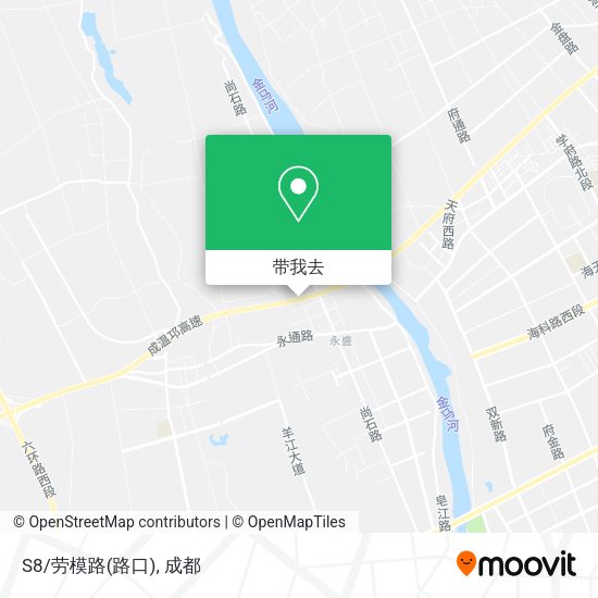 S8/劳模路(路口)地图