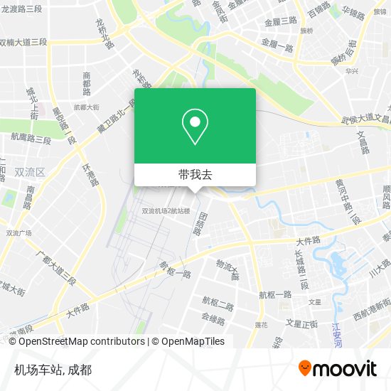 机场车站地图