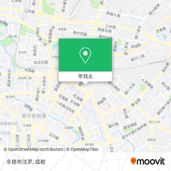 非翅布法罗地图