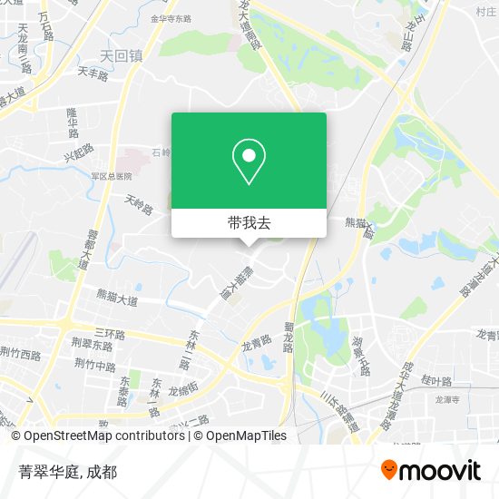 菁翠华庭地图