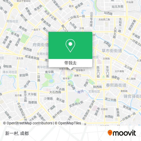 新一村地图