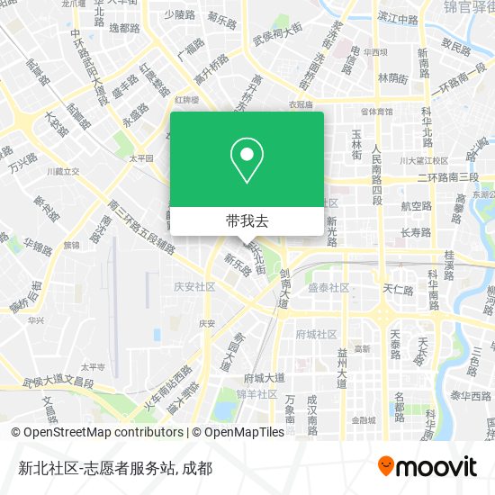 新北社区-志愿者服务站地图