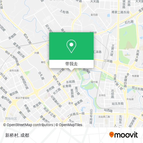 新桥村地图
