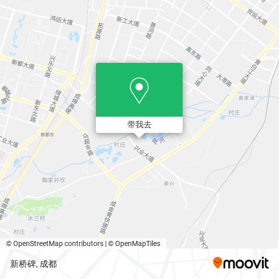 新桥碑地图