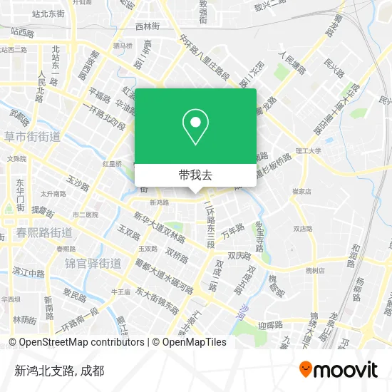 新鸿北支路地图