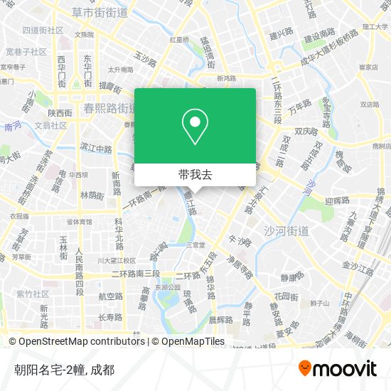 朝阳名宅-2幢地图