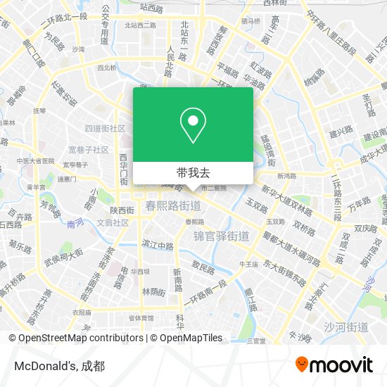 McDonald's地图
