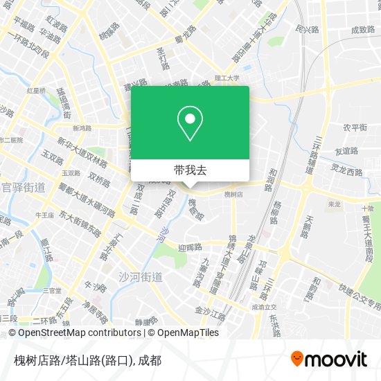 槐树店路/塔山路(路口)地图