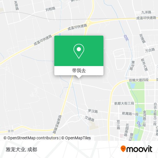 雅宠犬业地图