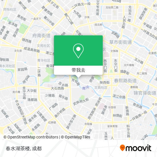 春水湖茶楼地图