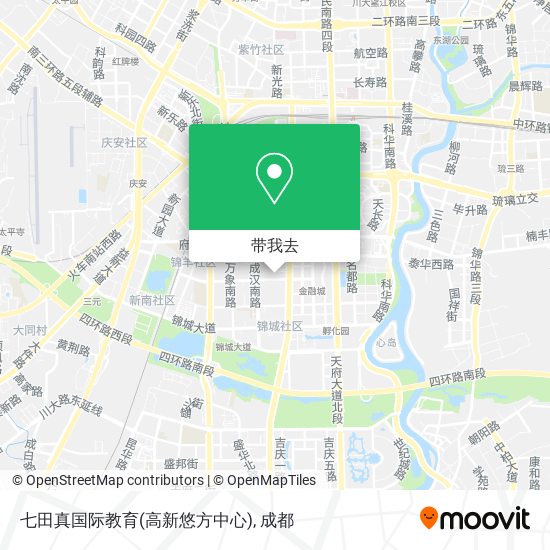七田真国际教育(高新悠方中心)地图
