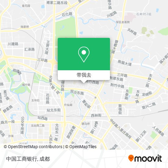中国工商银行地图
