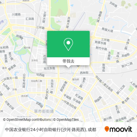 中国农业银行24小时自助银行(沙河·路苑西)地图