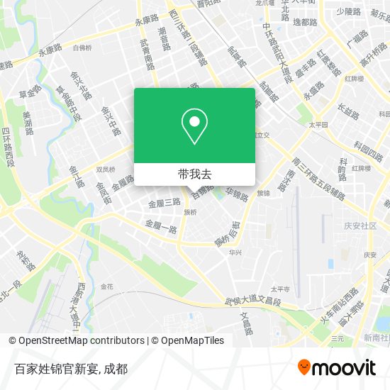 百家姓锦官新宴地图