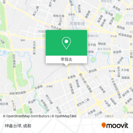 绅鑫台球地图