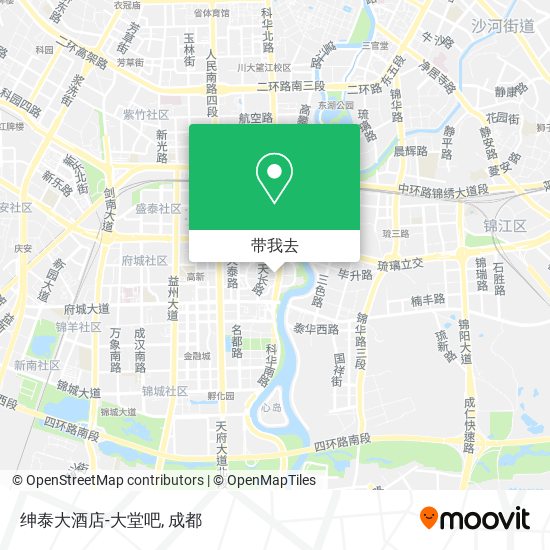 绅泰大酒店-大堂吧地图